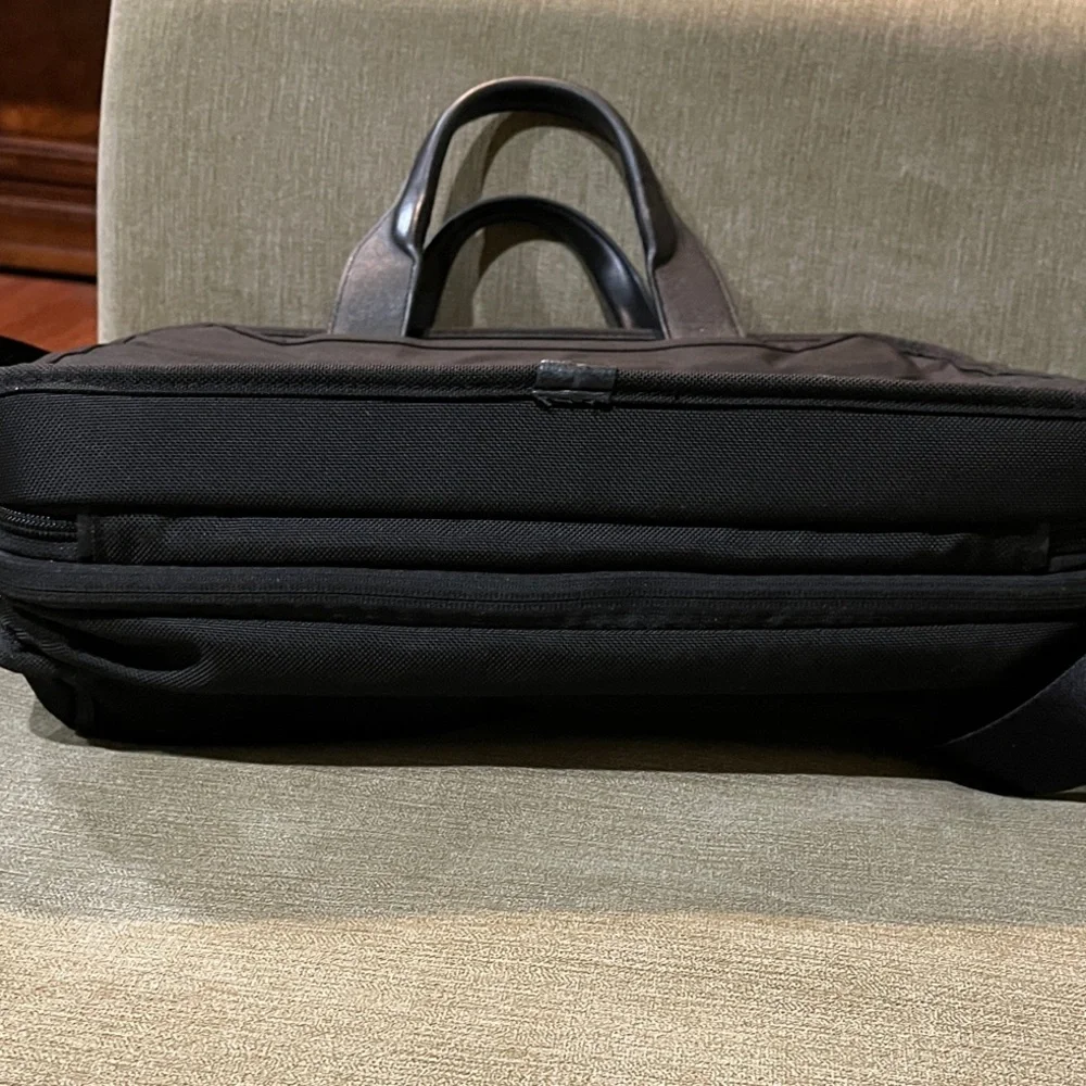 Tumi Black Briefcase for Men